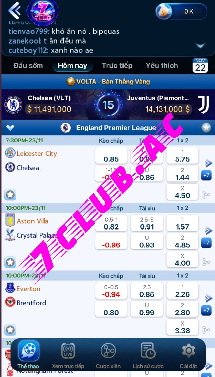 bóng đá game bài 7club 7Club Game Bài