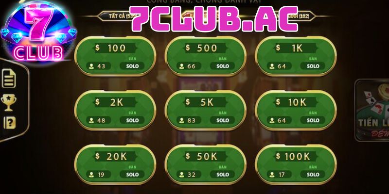 game bai tien len dem la co hoi trung lon tren cong 7club 1