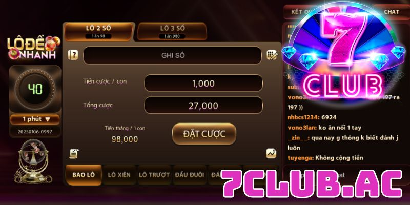 lo de sieu toc huong dan luat choi va cach choi tren 7club 1